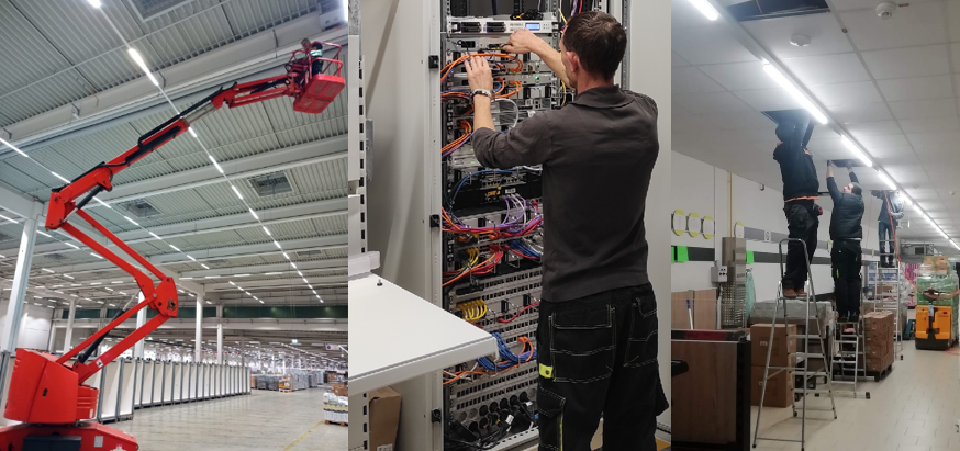 IT-Bau & Verkabelung in über 200 Filialen